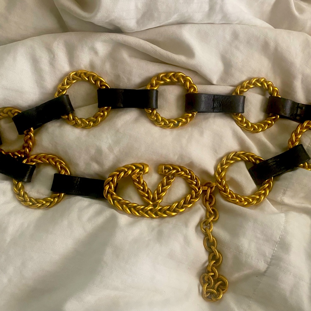 Valentino Chain Belt - Aughts Vintage